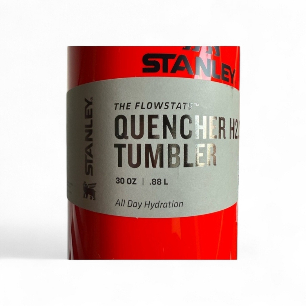 STANLEY QUENCHER H2.0 FLOWSTATE ™ TUMBLER 30 OZ NWT NEON ORANGE